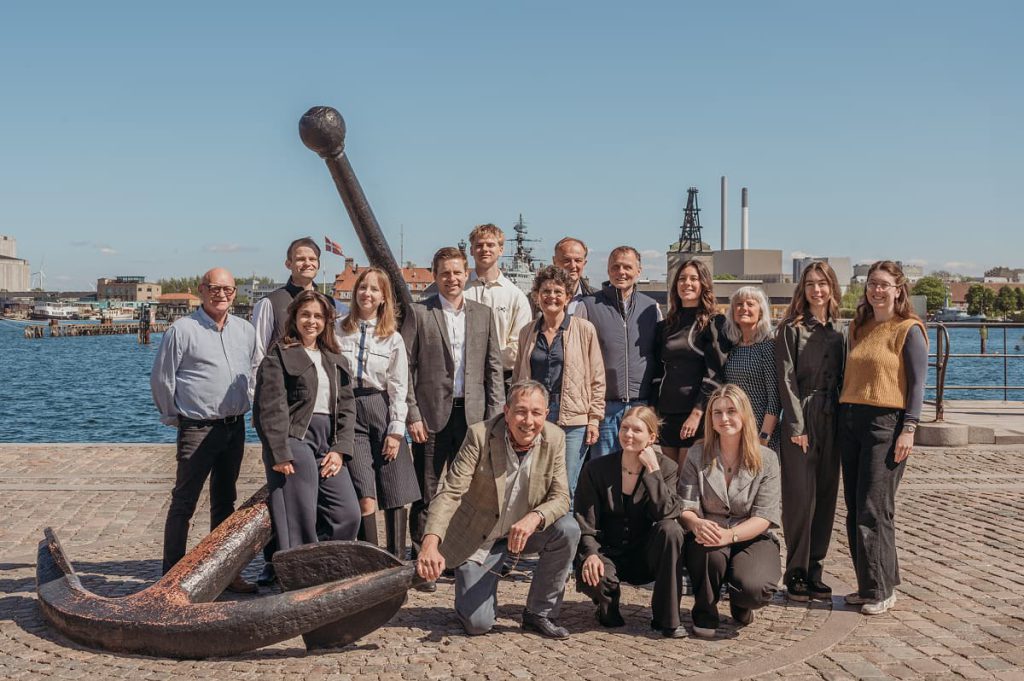HRP Nordics team photo in Copenhagen harbor